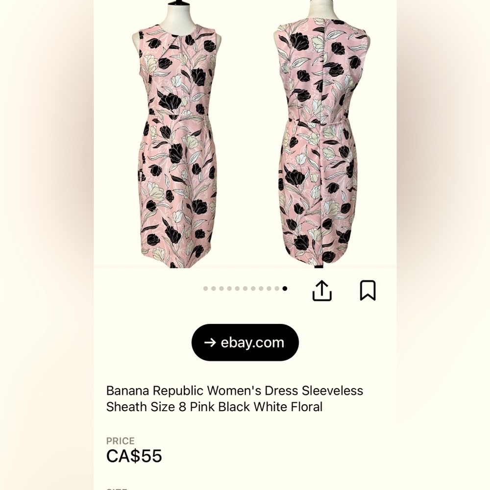 Dusty rose , floral sheath dress